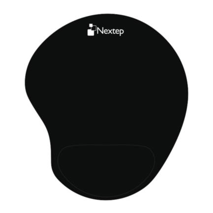 Nextep Mouse Pad Ergonómico Gel Color Negro